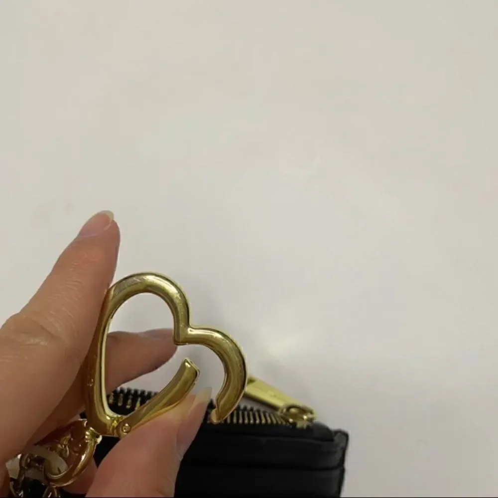 NWT Juicy Couture black sage wallet / card holder‎